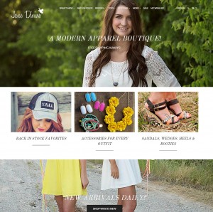 Shopify Ecommerce Boutique